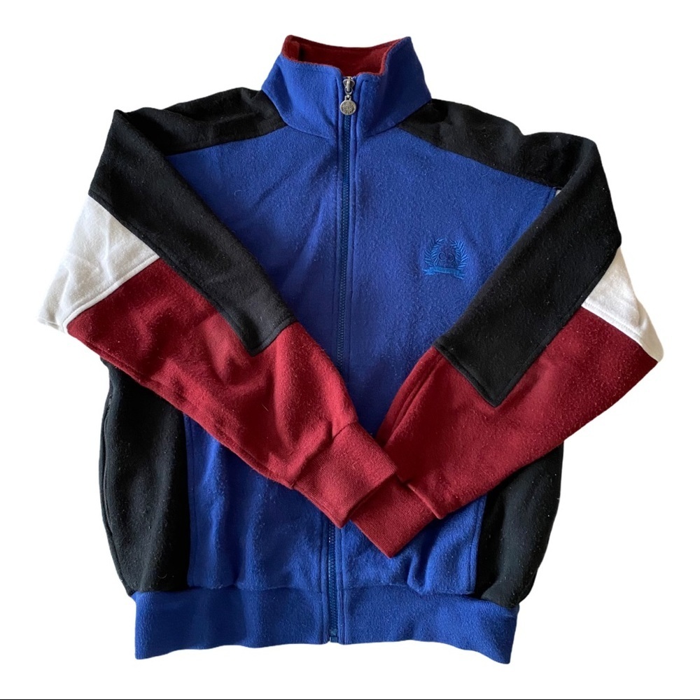 CHRISTIAN DIOR Vintage half zip embroidered colo - Picture 1 of 6